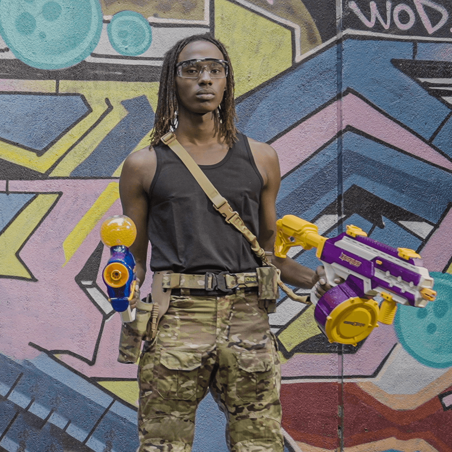 Tactical Single-Point Sling with Binding Band