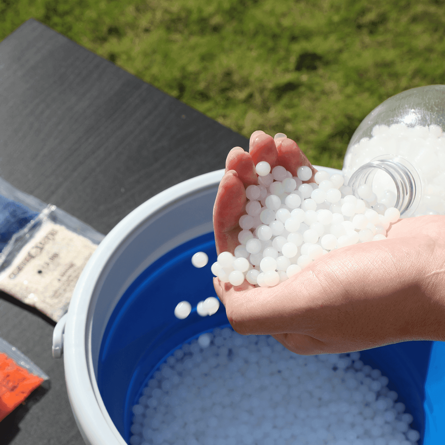 70K White Gel Balls (Normal)