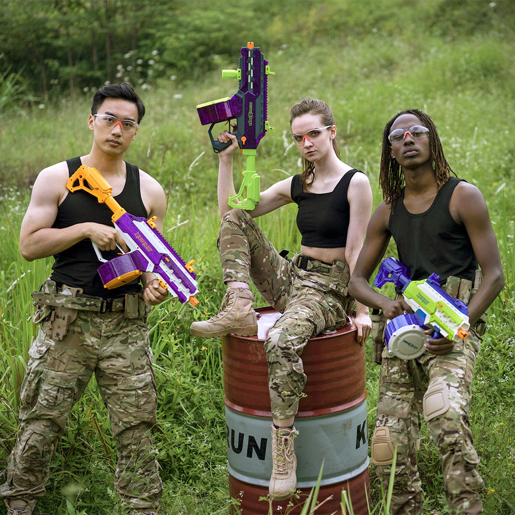 CosmoxToys SIRIUS Galaxy Gel Rifle (Purple Amethyst)